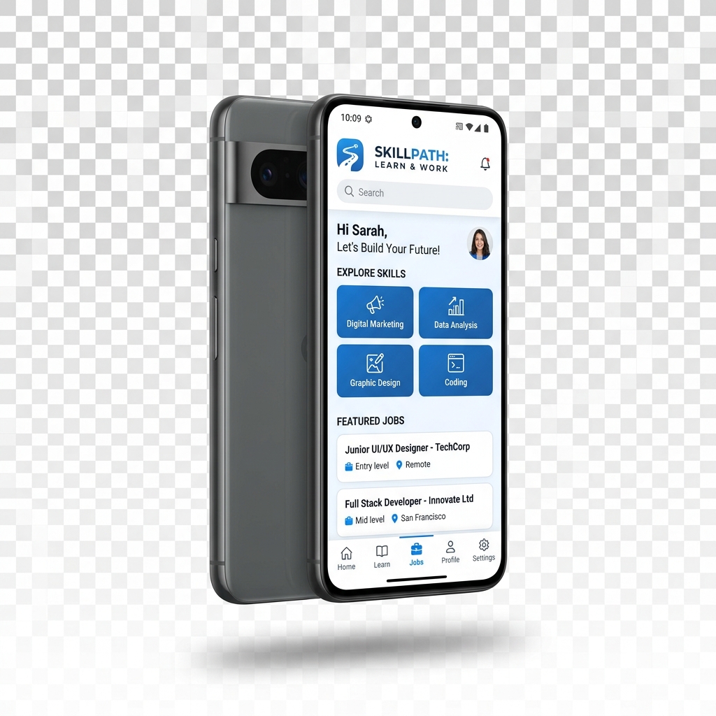 Kaj Shikhi App Mockup